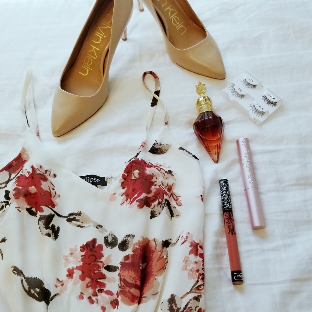 ECLIPSE Floral Wrap Dress